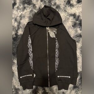 Chrome hearts dagger zip up size L brand new
